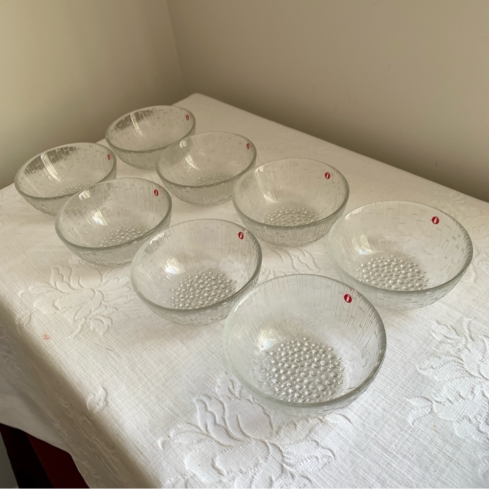 Littala Ultima Thule 8 Dessert Bowls